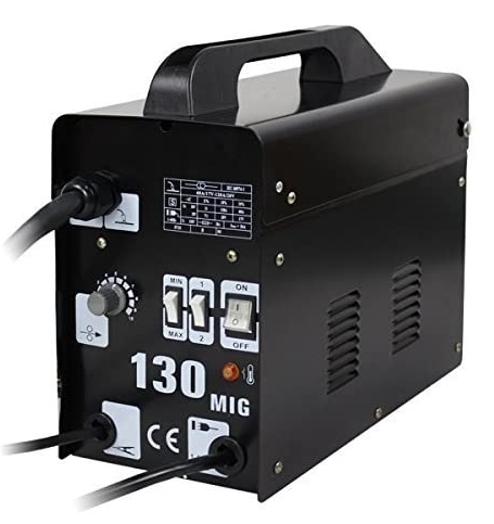 Super Deal PRO Commercial MIG 130 AC Flux Core Wire Automatic Feed Welder
