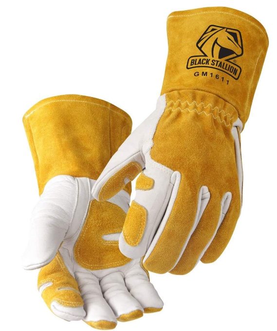 Revco GM1611 Top Grain Leather MIG Welding Gloves: